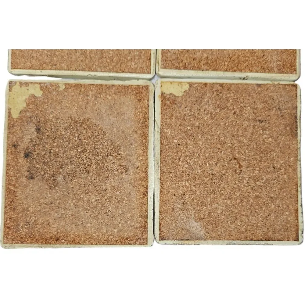 Vintage Set of 10 Tile Playing Card‎ Coasters Poker Game Night Casino Man Cave